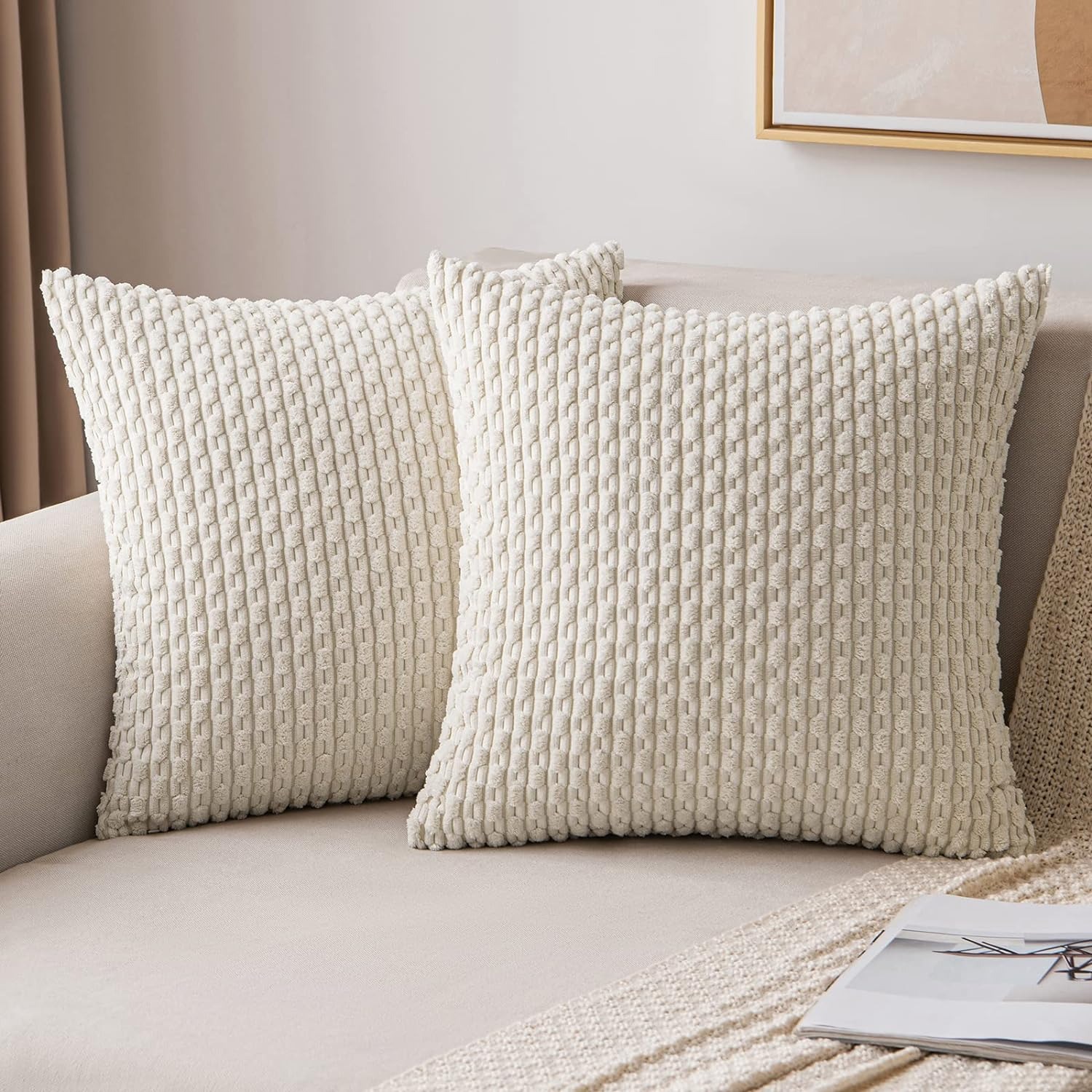 Striped Throw Pillow Cover 18x - огляд і ціна Pillow Insert 18X18