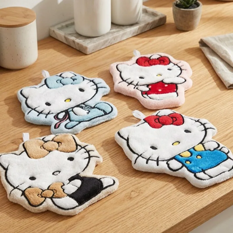 Cartoon Cat Printed Hand Towel - огляд і ціна Home Textiles Face Towel