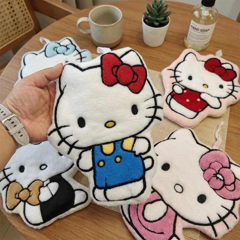 Cartoon Cat Printed Hand Towel - огляд і ціна Home Textiles Face Towel