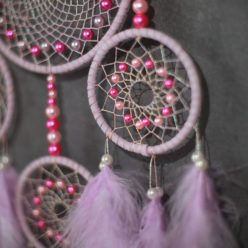 Multi‑ring Handmade Dreamcatch - огляд і ціна Home Textile