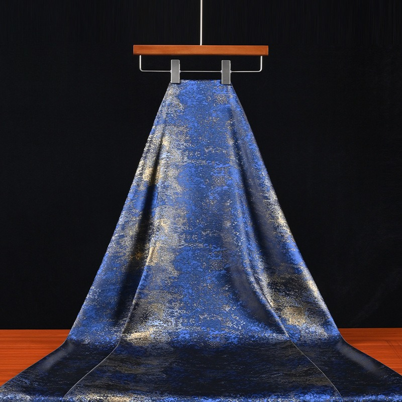 Retro Blue Gilded Gradient Tex - огляд і ціна Home Textile