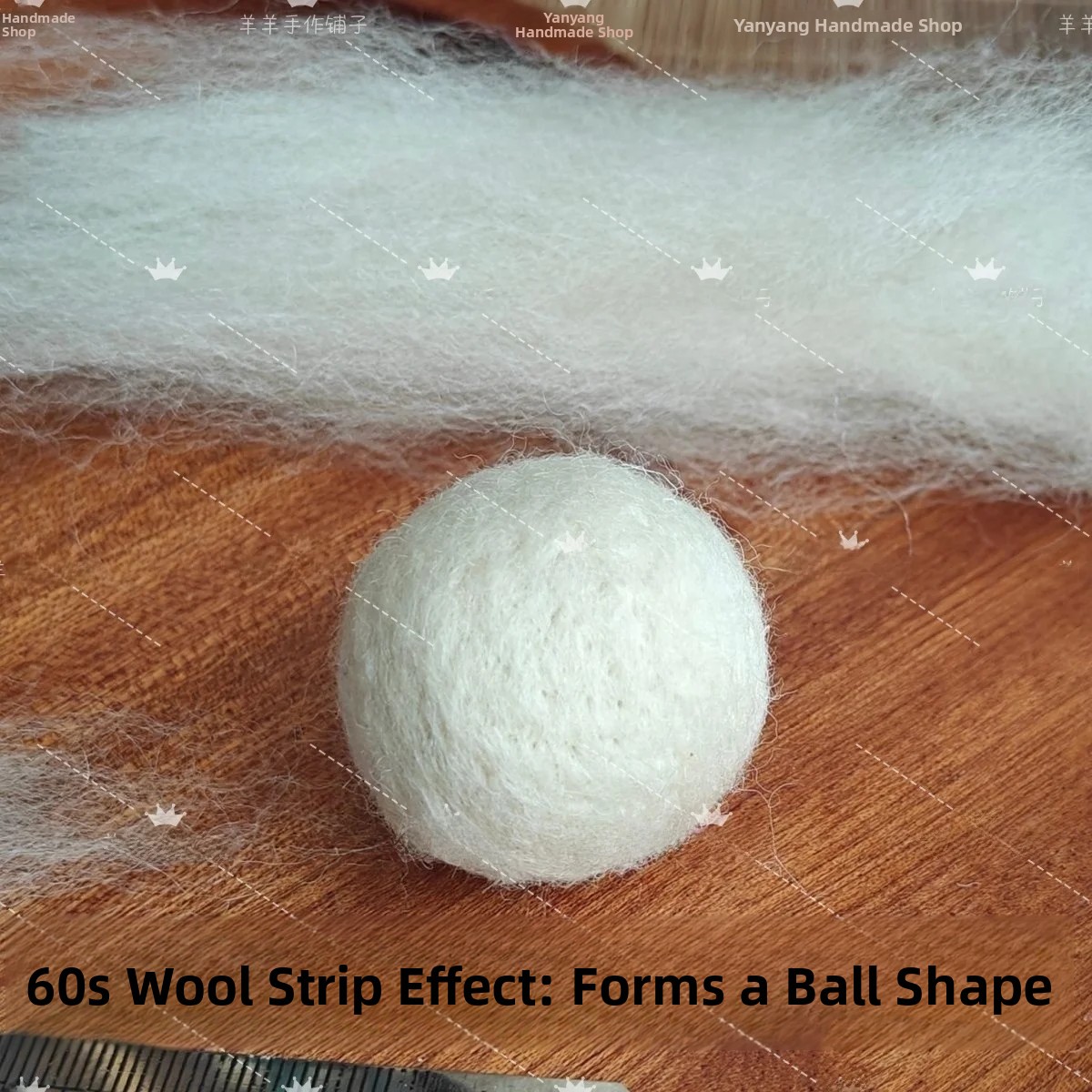 Handmade Wool Felt Base Wool S - огляд і ціна Home Textile