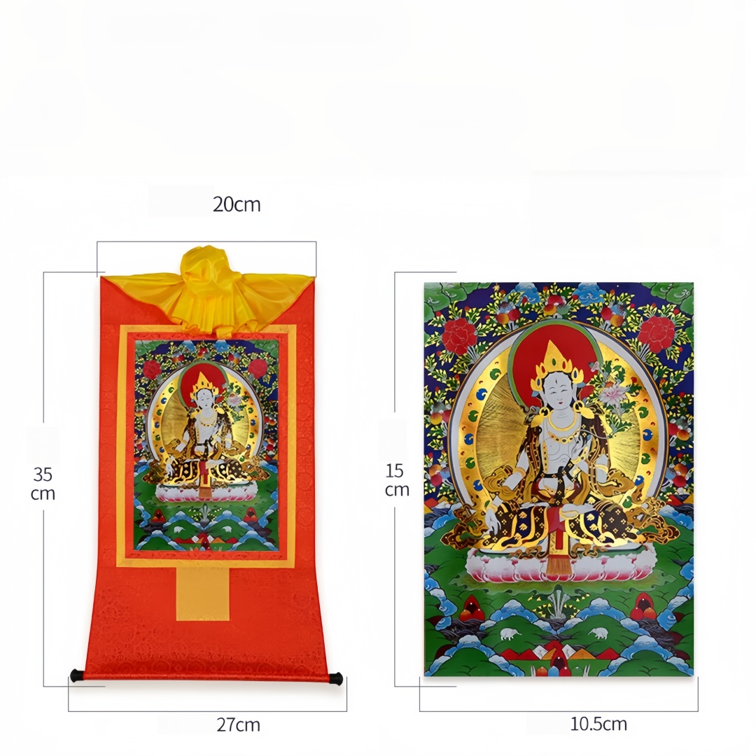 White Tara Buddha Thangka Gold - огляд і ціна Home Textiles & Decorations