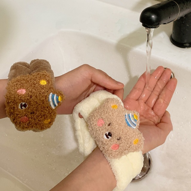 1Pair Cartoon Bear Face Wash H - огляд і ціна Home Textiles Face Towel